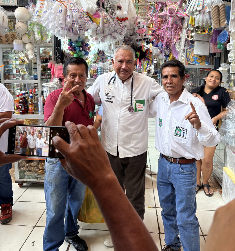 Armando Massé llega a Chincha y anuncia mano firme contra la delincuencia